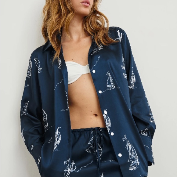 Rails Ledger shirt sailboats size S NWT - Picture 2 of 5